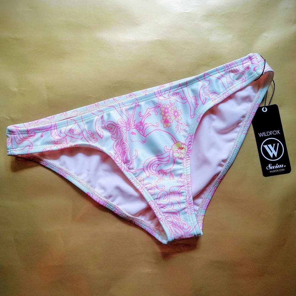 Wildfox Unicorn Bikini Botton Sz M